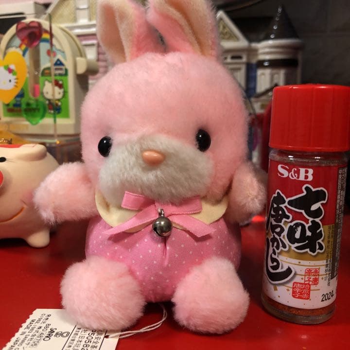 昭和　サンリオ　ぬいぐるみ　うさぎ　1983年