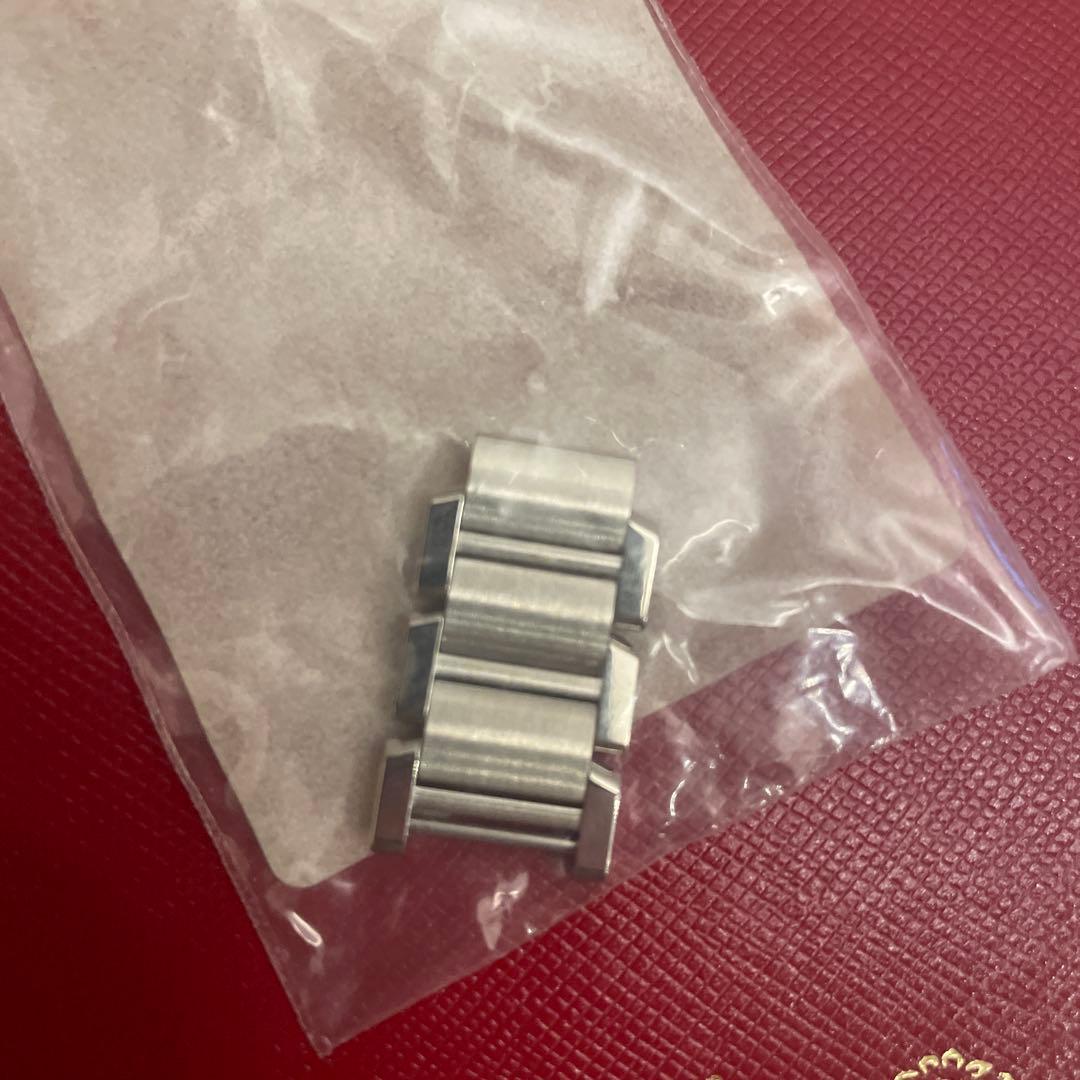 新品！Cartier カルティエ タンクフランセーズ SM 3コマ 駒 コマのみ