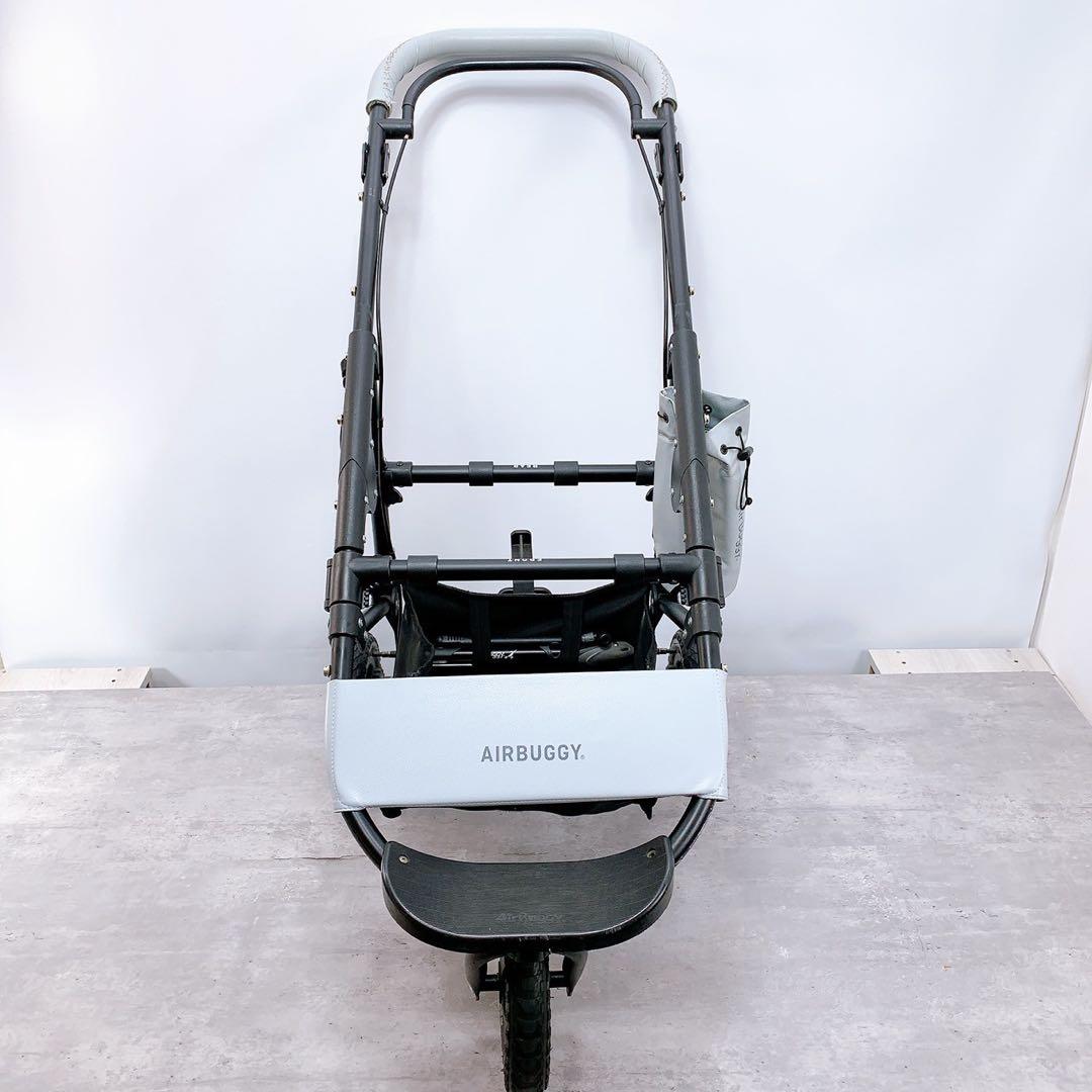 エアバギー プレミアムフレーム　ドーム3 ドーム2 ペットカート アイスグレー