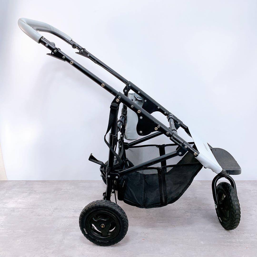 エアバギー プレミアムフレーム　ドーム3 ドーム2 ペットカート アイスグレー