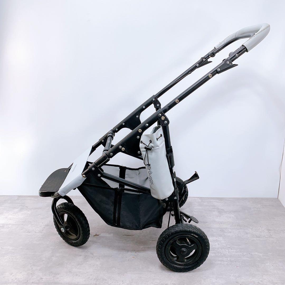 エアバギー プレミアムフレーム　ドーム3 ドーム2 ペットカート アイスグレー