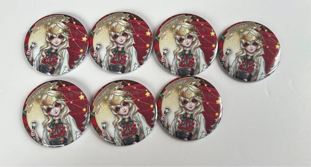 第五人格　ガラテア　缶バッジ　クリスマス