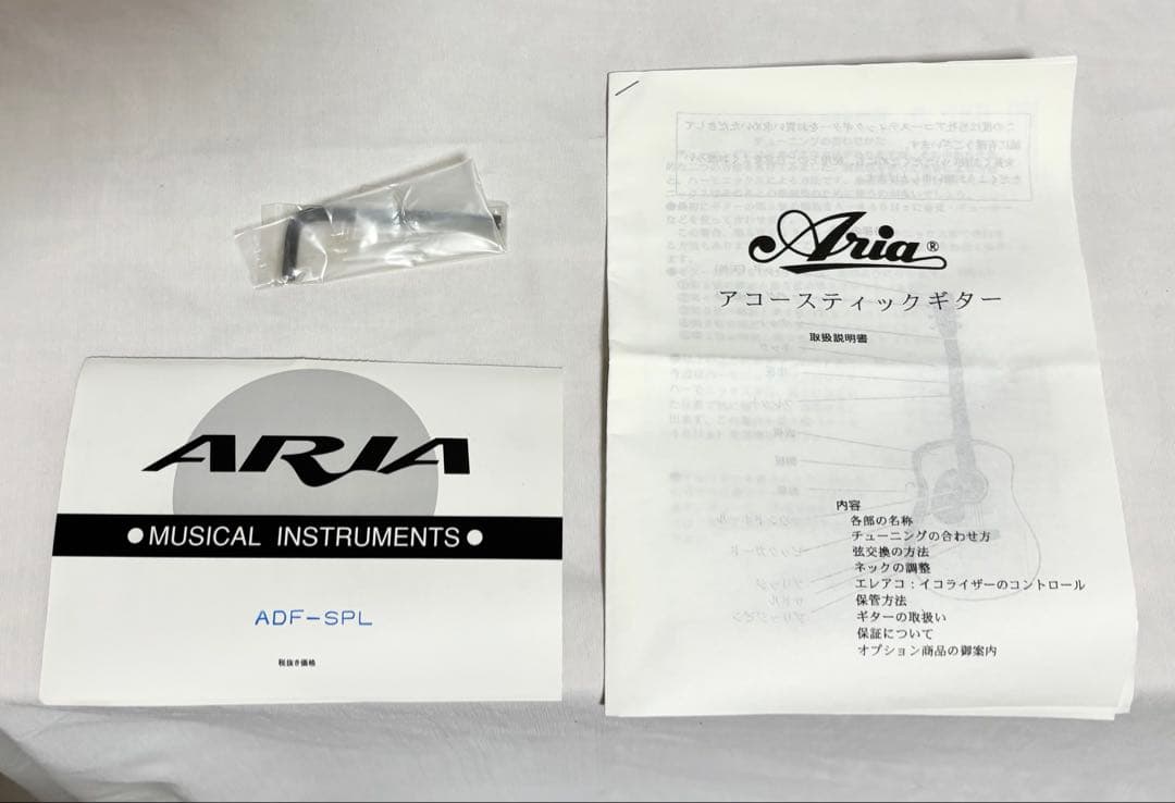 【新品弦張替済】ARIA アコースティックギター ADF-SPLBS