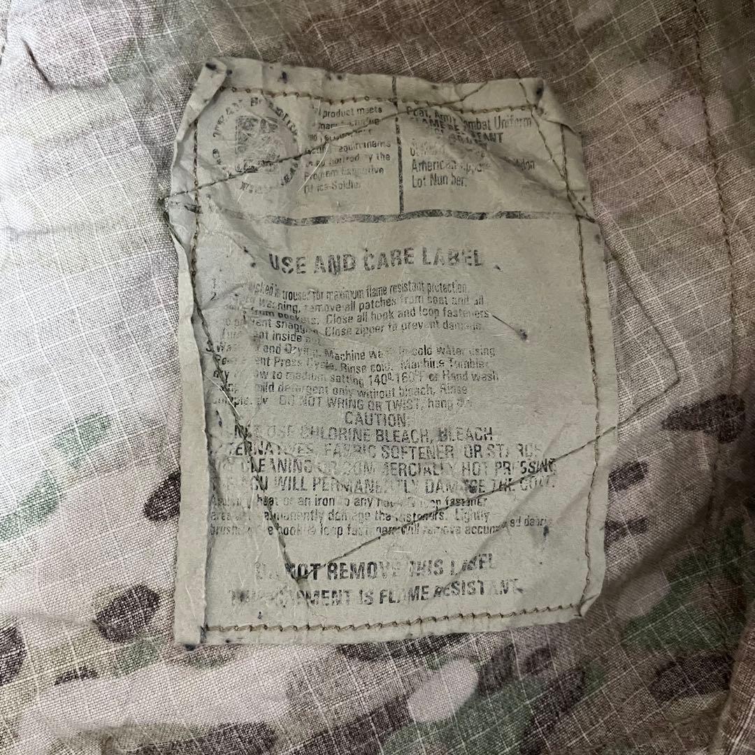 V6 レア 米軍放出品 U.S.ARMY コンバットジャケット マルチカム L