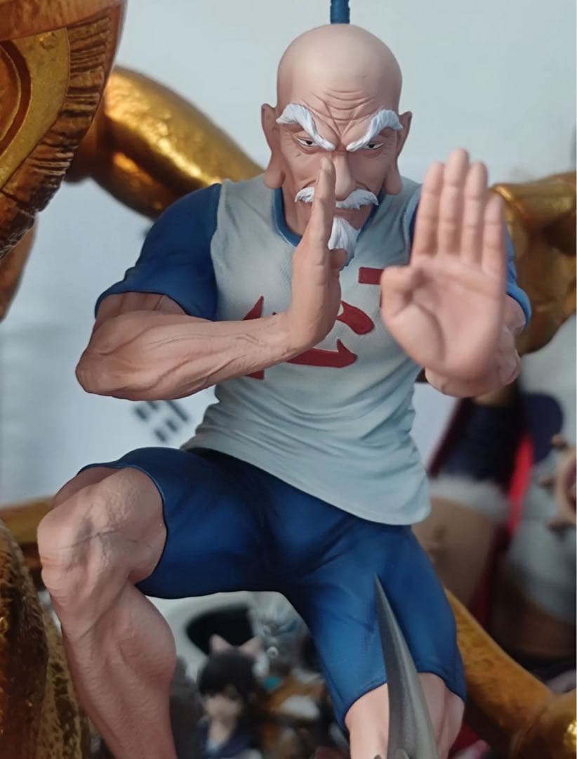 hunter×hunterアイザック＝ネテロ ガレージキット ガレキスタチュー⑤