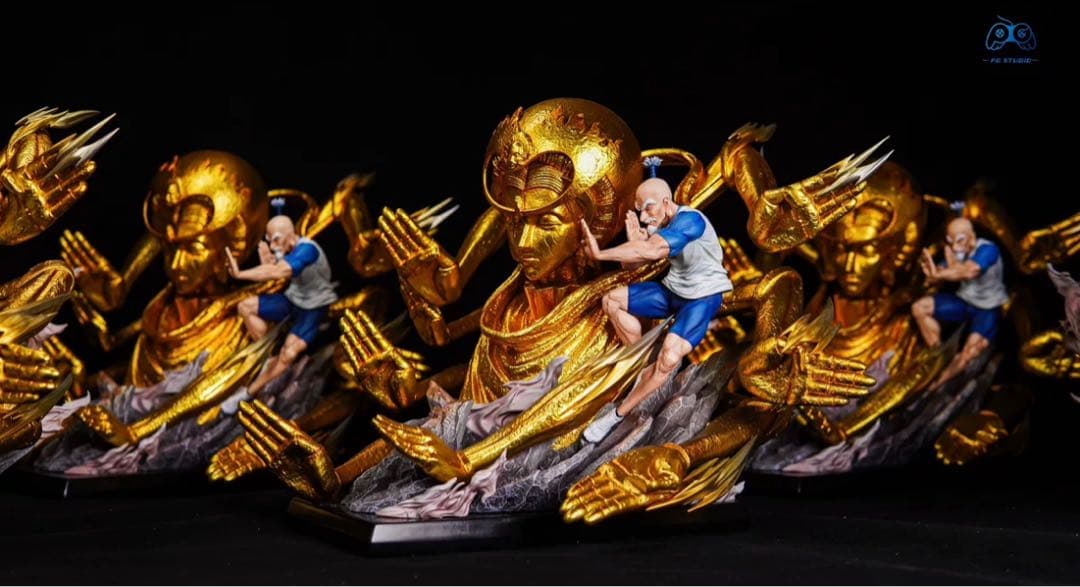 hunter×hunterアイザック＝ネテロ ガレージキット ガレキスタチュー⑤