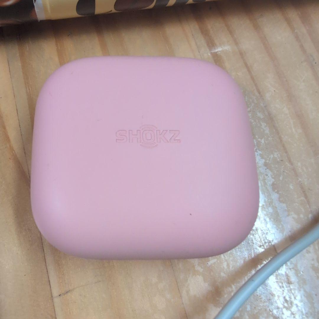 メル様依頼品専用SHOKZ OPENFIT AIR ワイヤレスイヤフォン ピンク