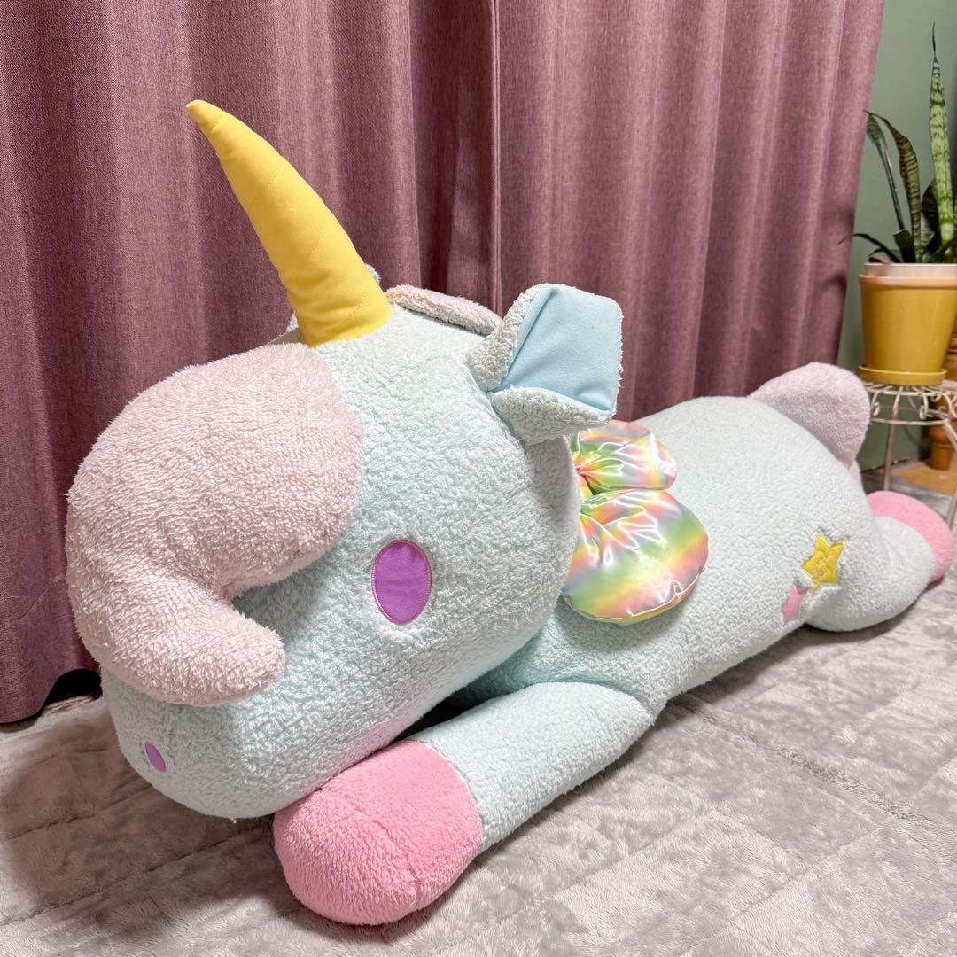 ［キキララ］ユニコーン巨大ぬいぐるみ