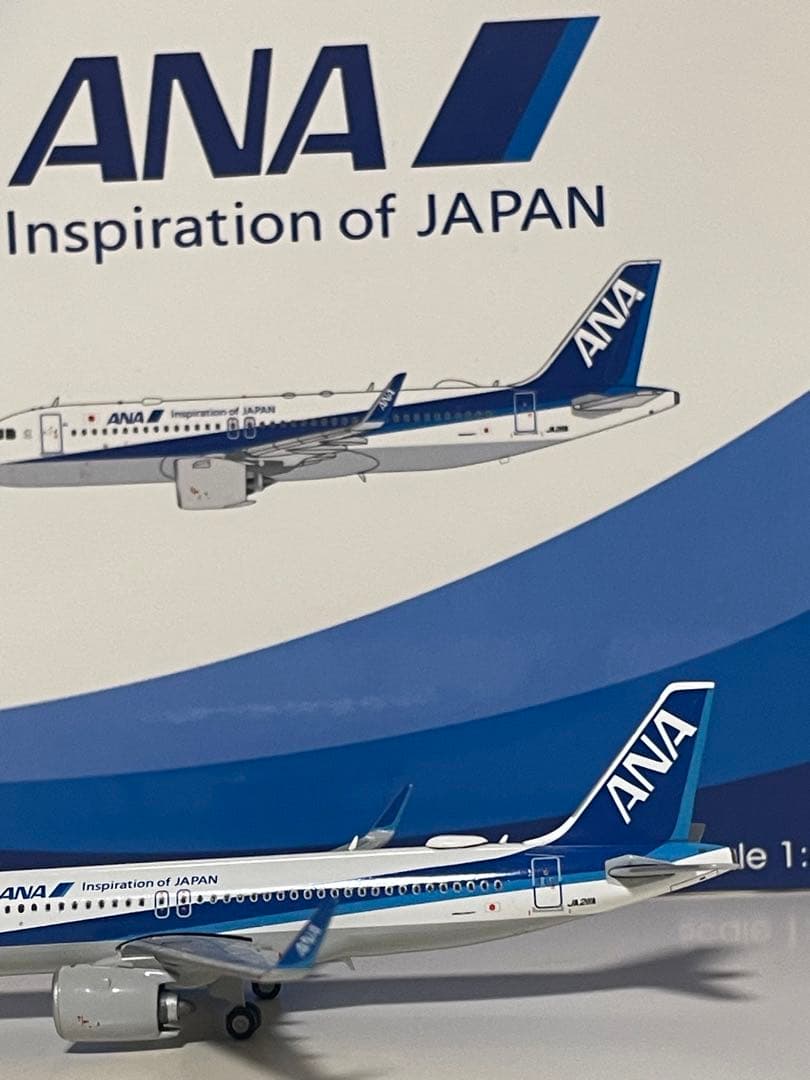 航空機・ヘリコプター JC wings ANA A320neo JA211A 1/400