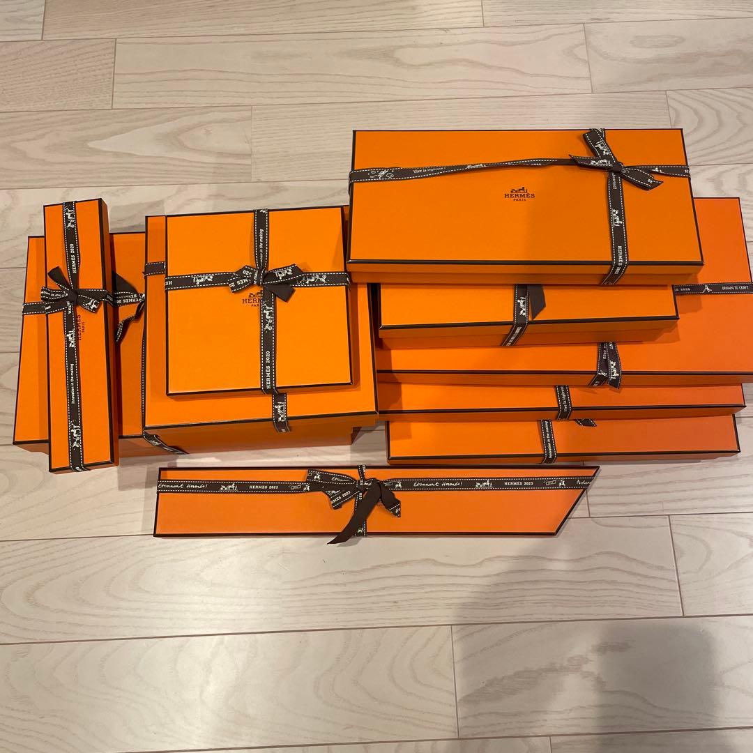 Hermès ギフトボックス オレンジ　10箱