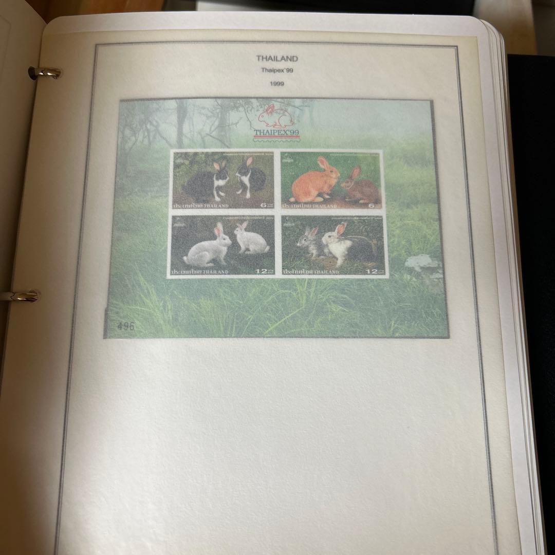 タイ切手アルバム