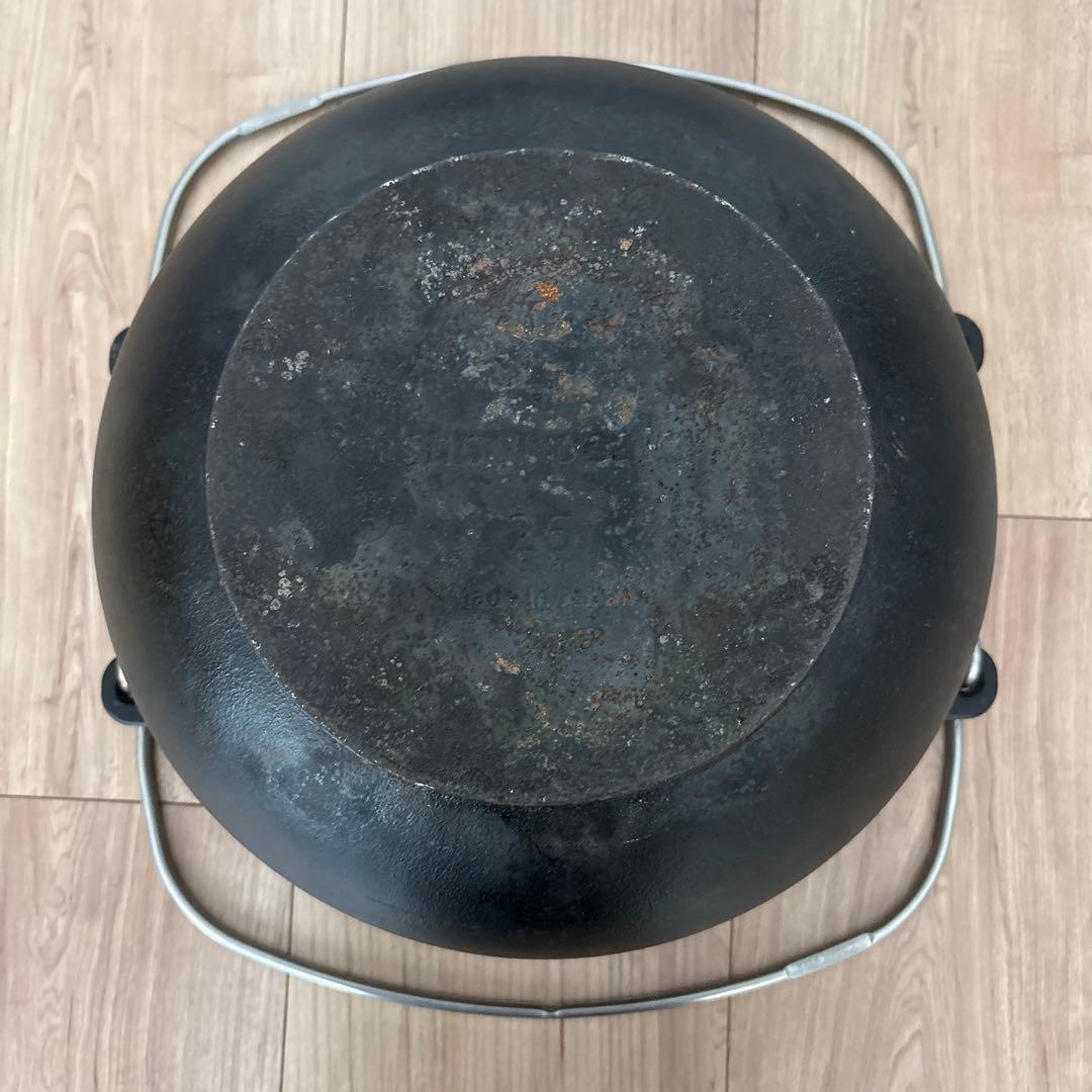  peak 和鉄ダッチオーブン 26 スキレット スノーピーク