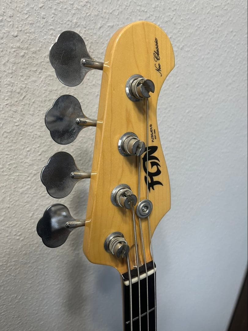 フジゲン NJB10RAL FGN エレキベース ブラック 4弦