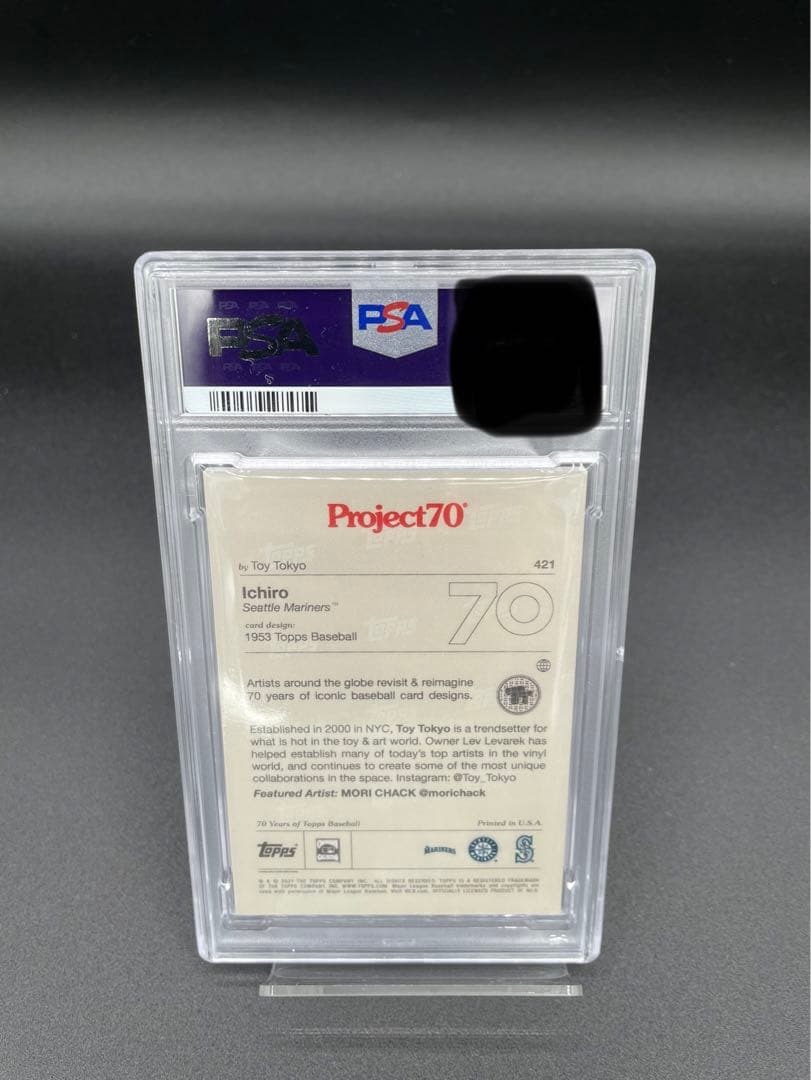 topps2021 Project70 イチロー　PSA10 マリナーズ