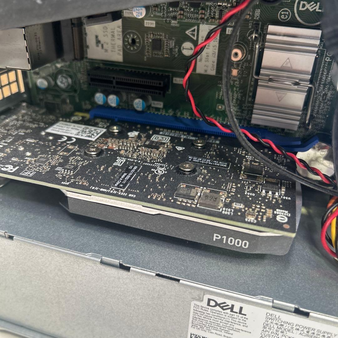 Windowsデスクトップ 5788 Precision i7/24GB/1TB/P1000/11Pro