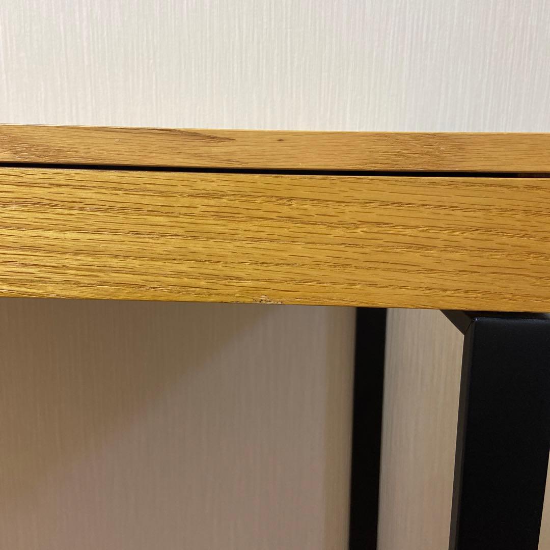 noche オーク　アイアン　デスク