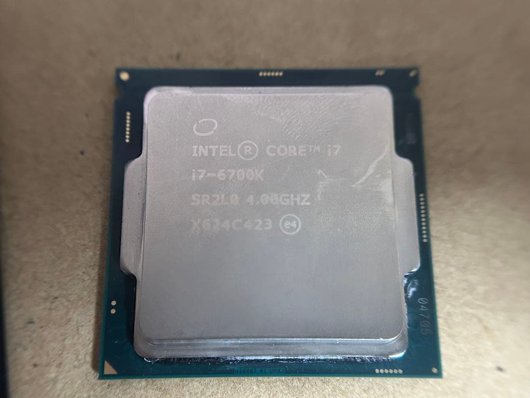 CPU Intel Core i7-6700K CPU MZ-JPV512S 512GB
