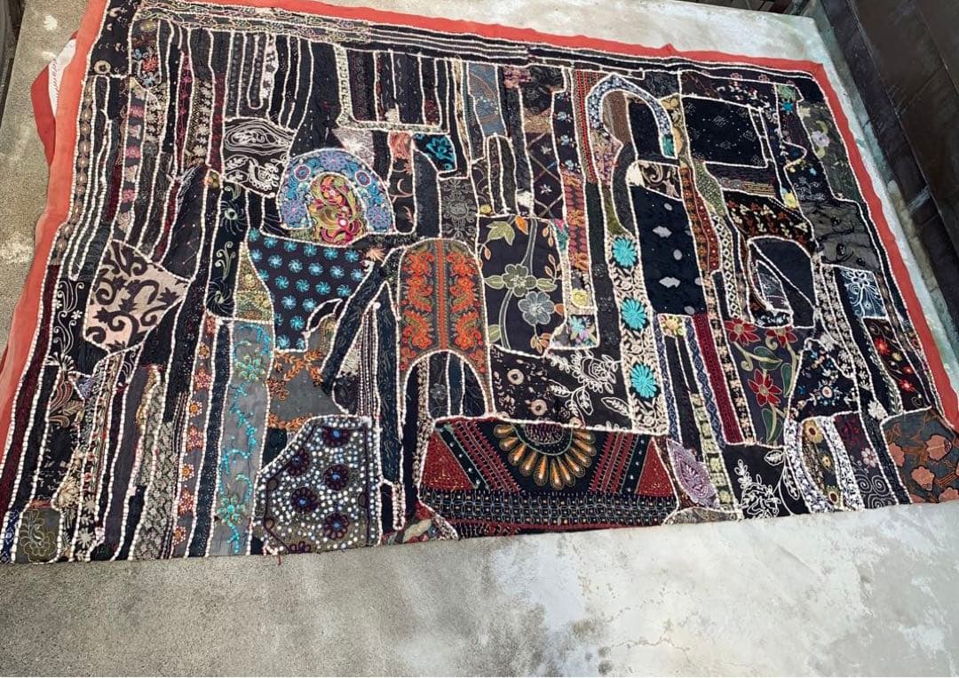 大判special vintage antique カンバディア　タペストリー