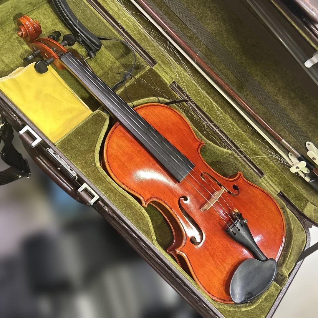 6458 【美品】 スズキ NO.540 4/4 バイオリン　1982年 虎杢