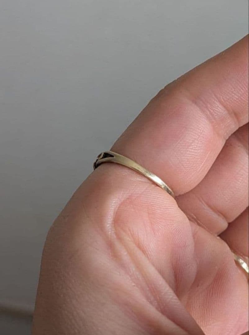 英国　イギリス　ヴィンテージ　ツイストリング