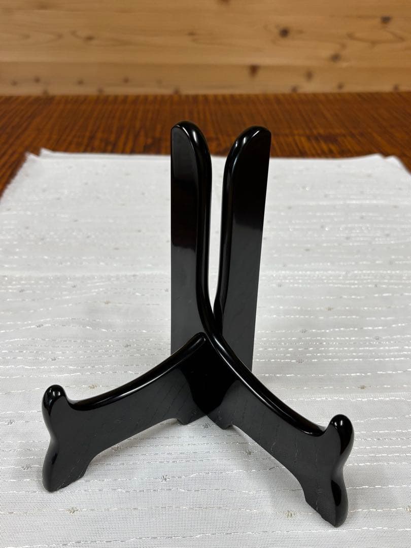 輪島塗 飾り皿 東海道五十三次 丸子 中尾喜久二　映え 絶推し