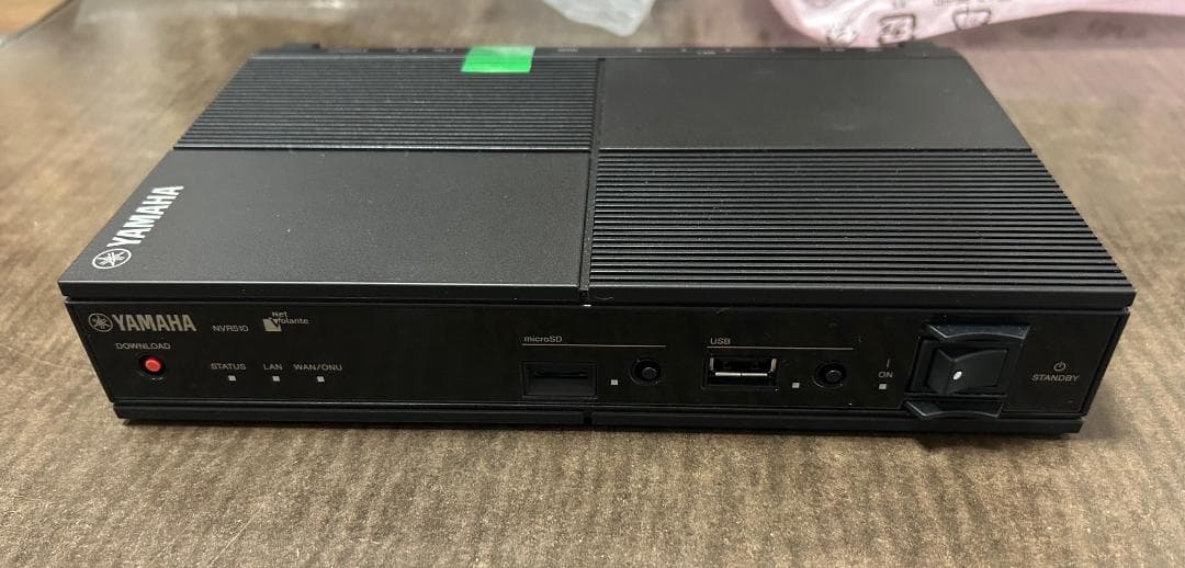 C*%様 YAMAHA NVR510 有線LANルーター 本体