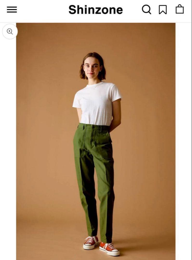 【極美品】THE SHINZONE ベイカーパンツ36 BAKER PANTS