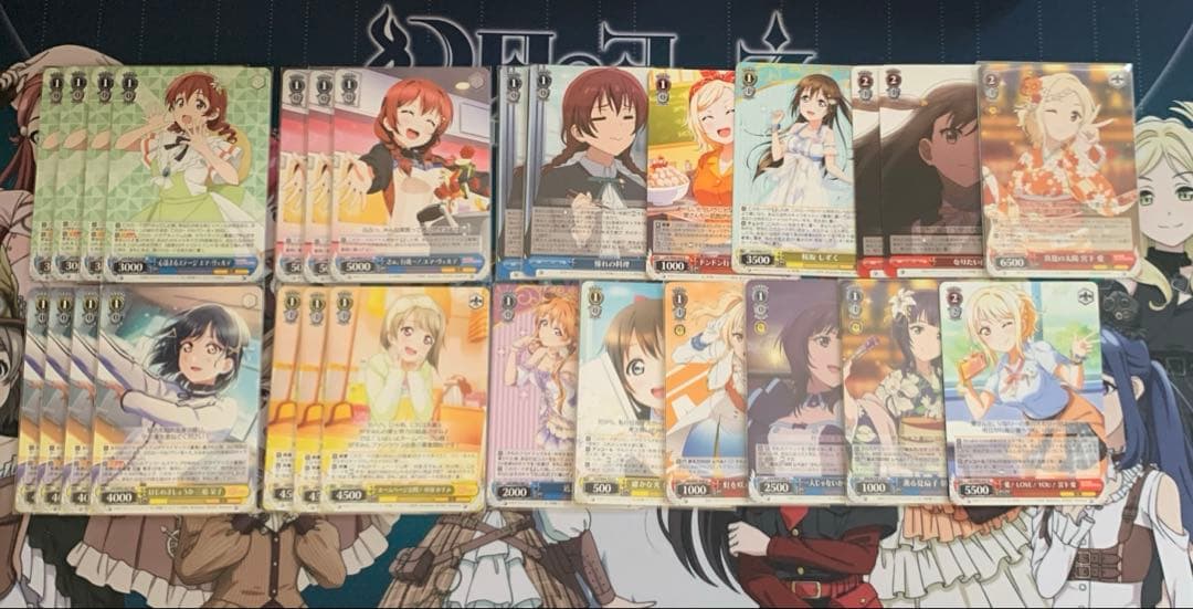 ヴァイスシュバルツ　ラブライブ　虹ヶ咲　デッキ　扉電源　その他パーツ