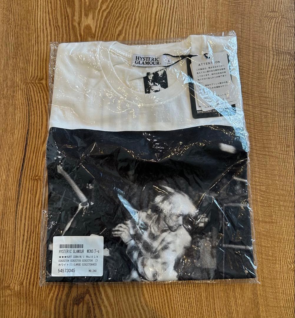 HYSTERIC GLAMOUR Tシャツ カートコバーン Nirvana L