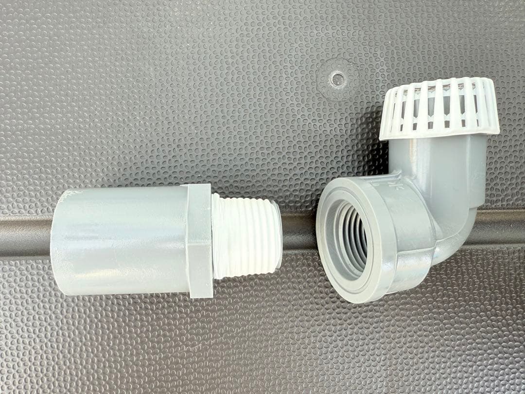 メダカ容器オーバーフロー水槽トロ舟80L 4個セットプラ舟 NVボックス メダカ