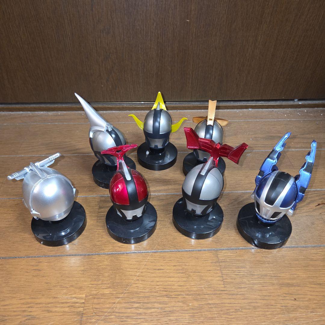 仮面ライダー カブトヘルメットフィギュアセット7体