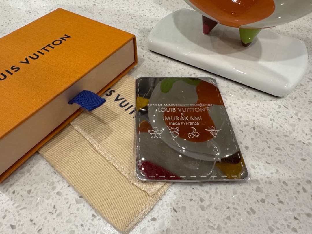 入手困難 村上隆 × ルイヴィトン　メタルプレート カード