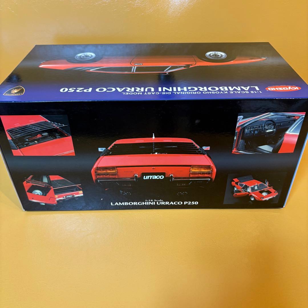 レア！京商 1/18 ランボルギーニ ウラッコP250 赤