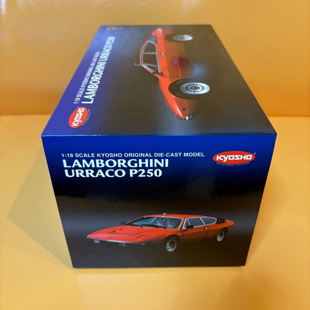 レア！京商 1/18 ランボルギーニ ウラッコP250 赤