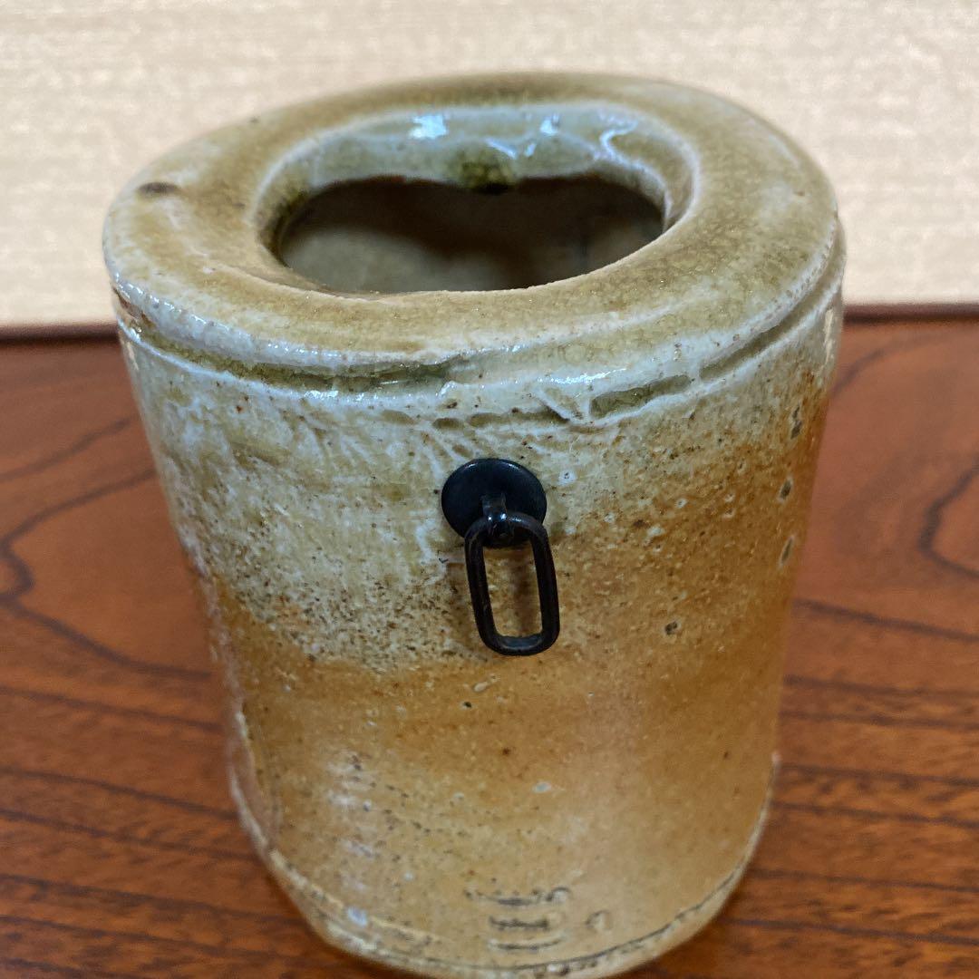 伊賀　　花入　「谷本光生」作　N o27