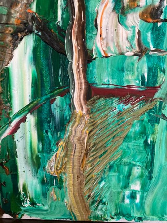 絵画　油絵絵画　art artist m.t