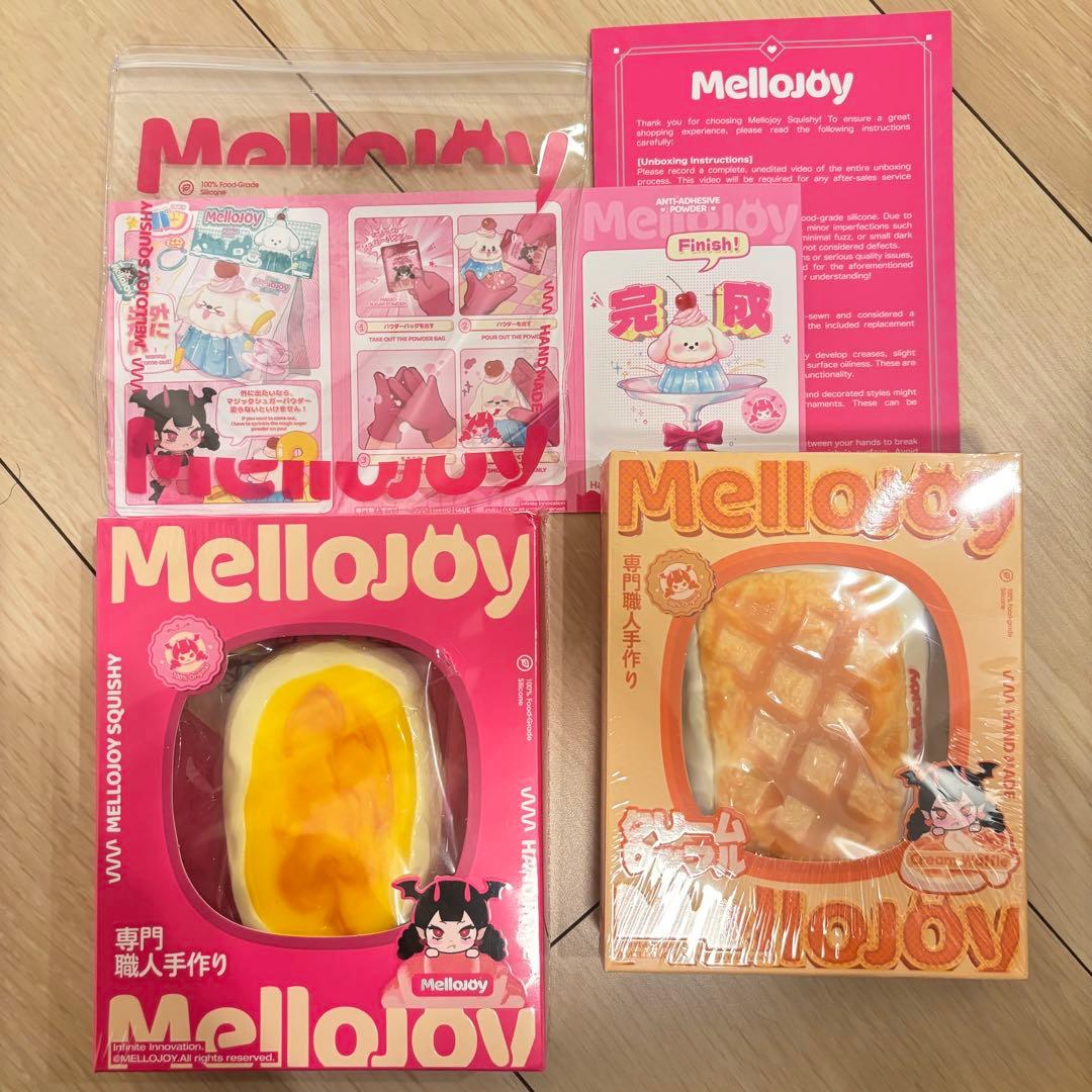 【新品未開封】Mellojoy ワッフル　スクエア　四角　半熟チーズ　メロジョイ