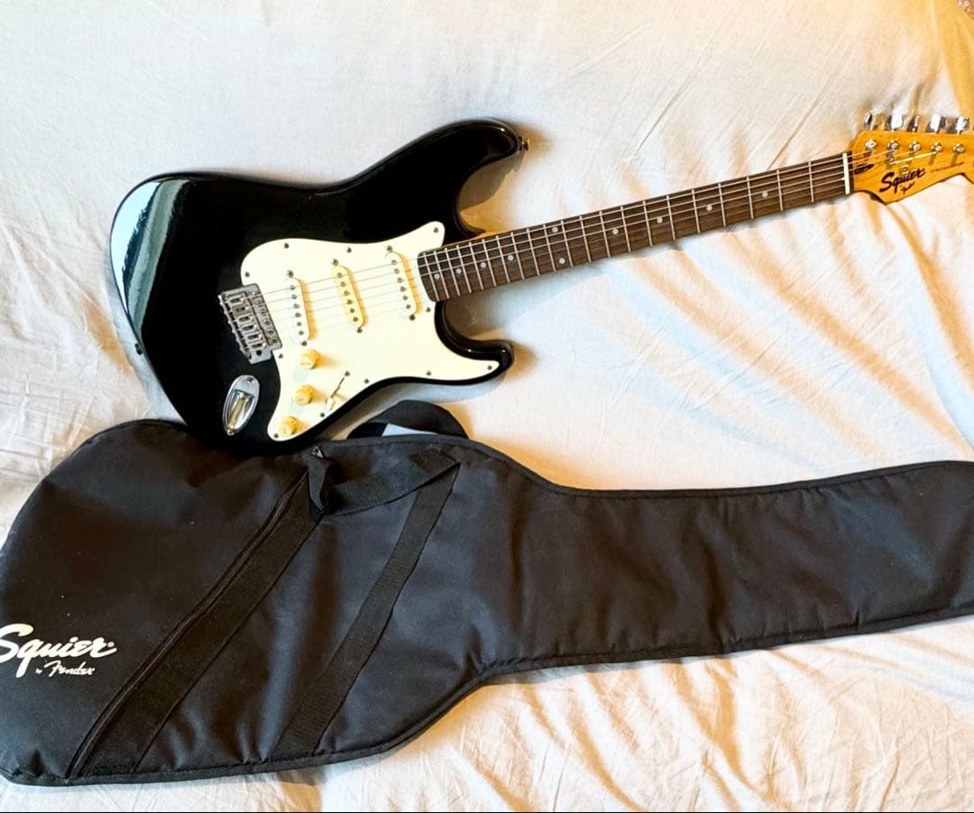 g*o様 Squier ストラトキャスター Bullet ブラック ソフトケース