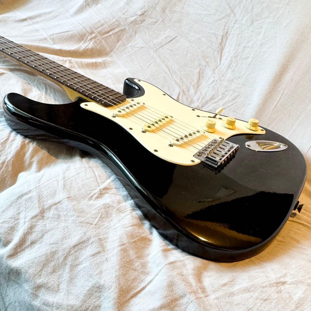 g*o様 Squier ストラトキャスター Bullet ブラック ソフトケース