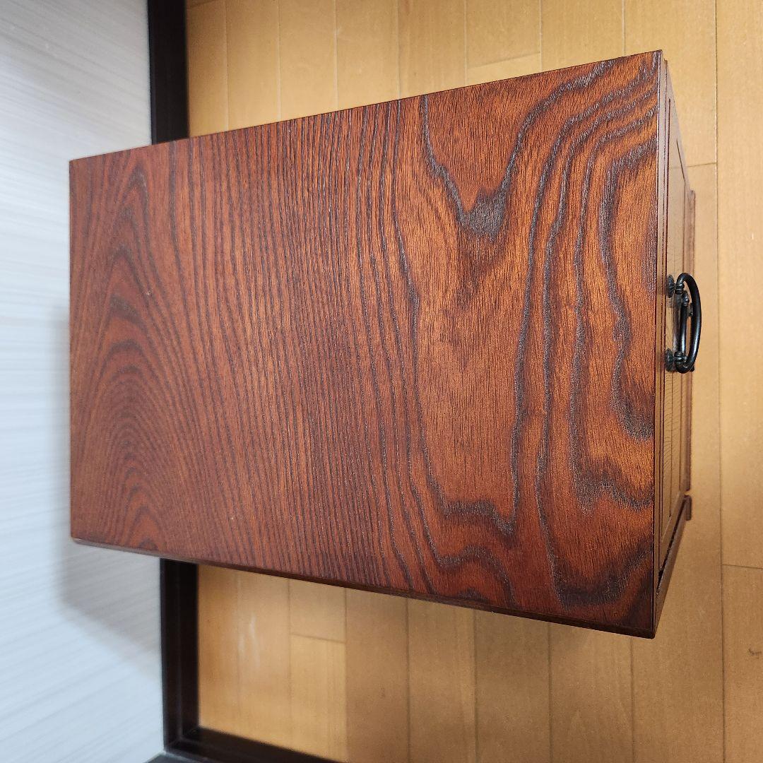 【美品】木目模様が素敵♪ 折り畳み 文机