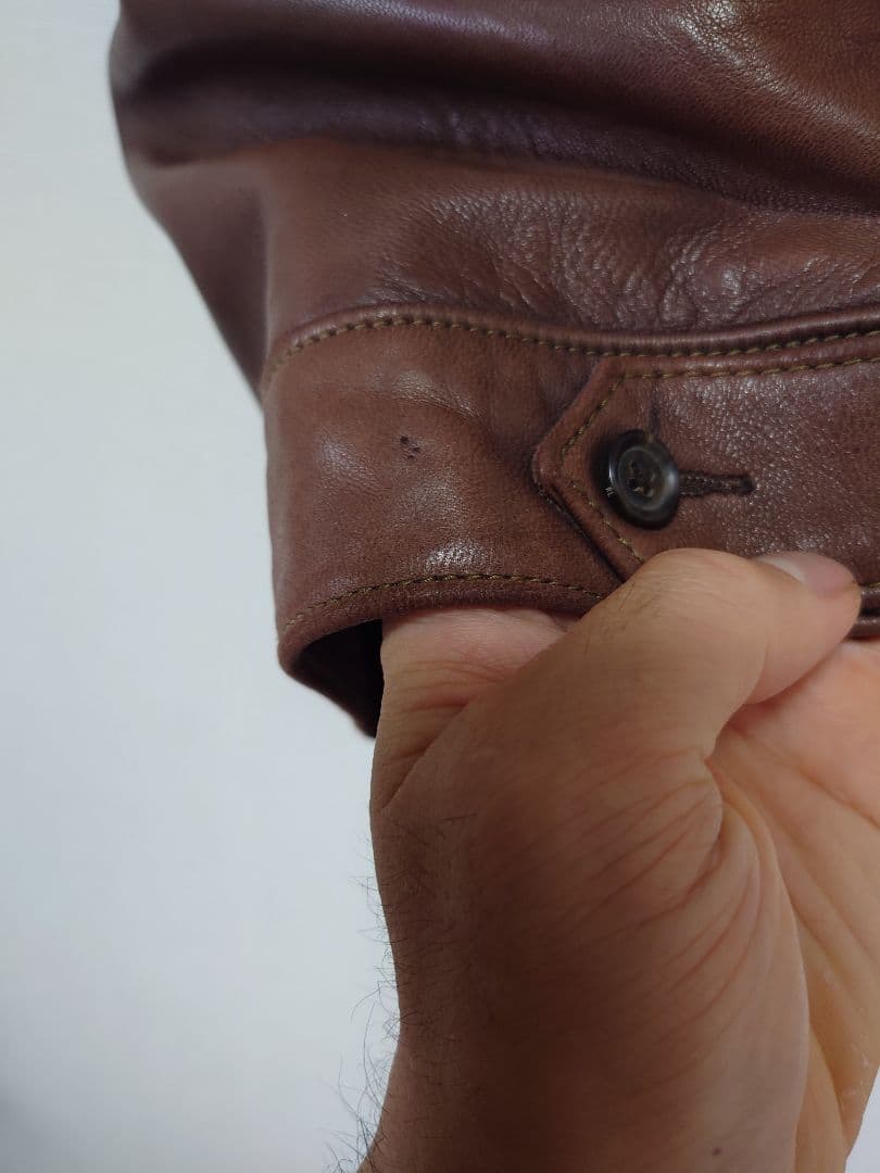 Polo by Ralph Lauren ブラウンレザー Mサイズ