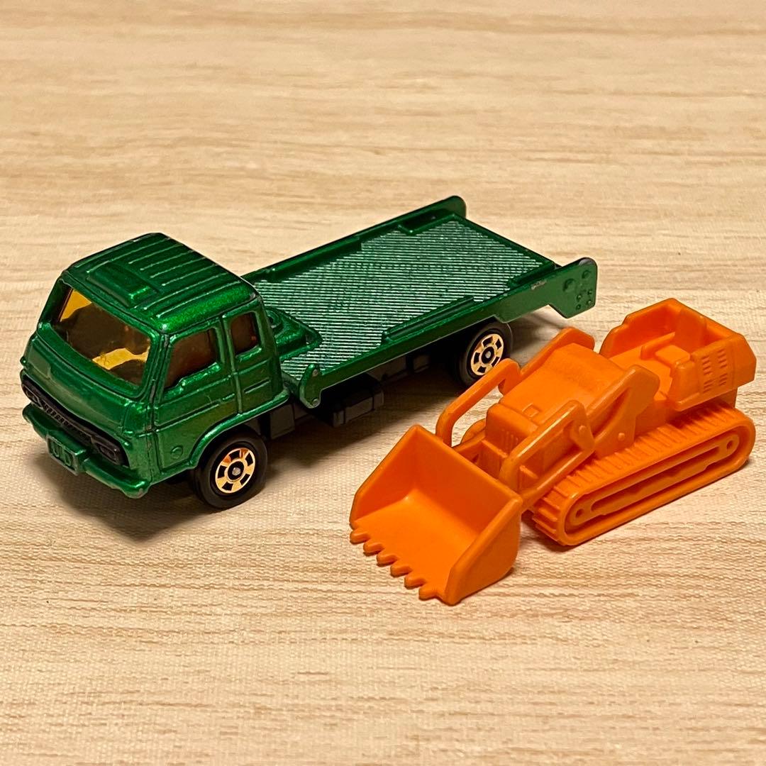 トミカ 日産ディーゼル コンドル ブルドーザー付 No56 1/104