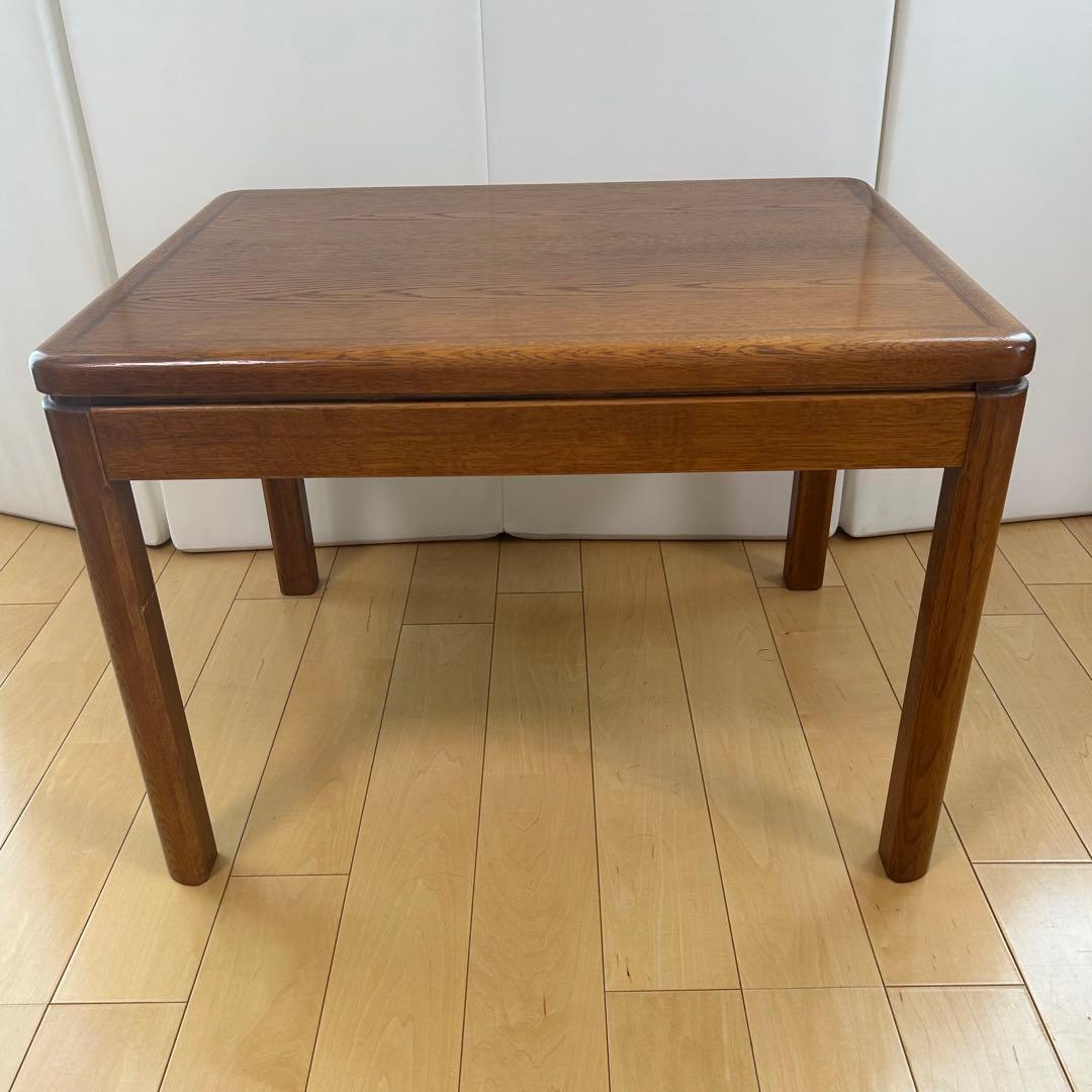 超希少 オールドカリモク サイドテーブル karimoku レトロ家具　天然木