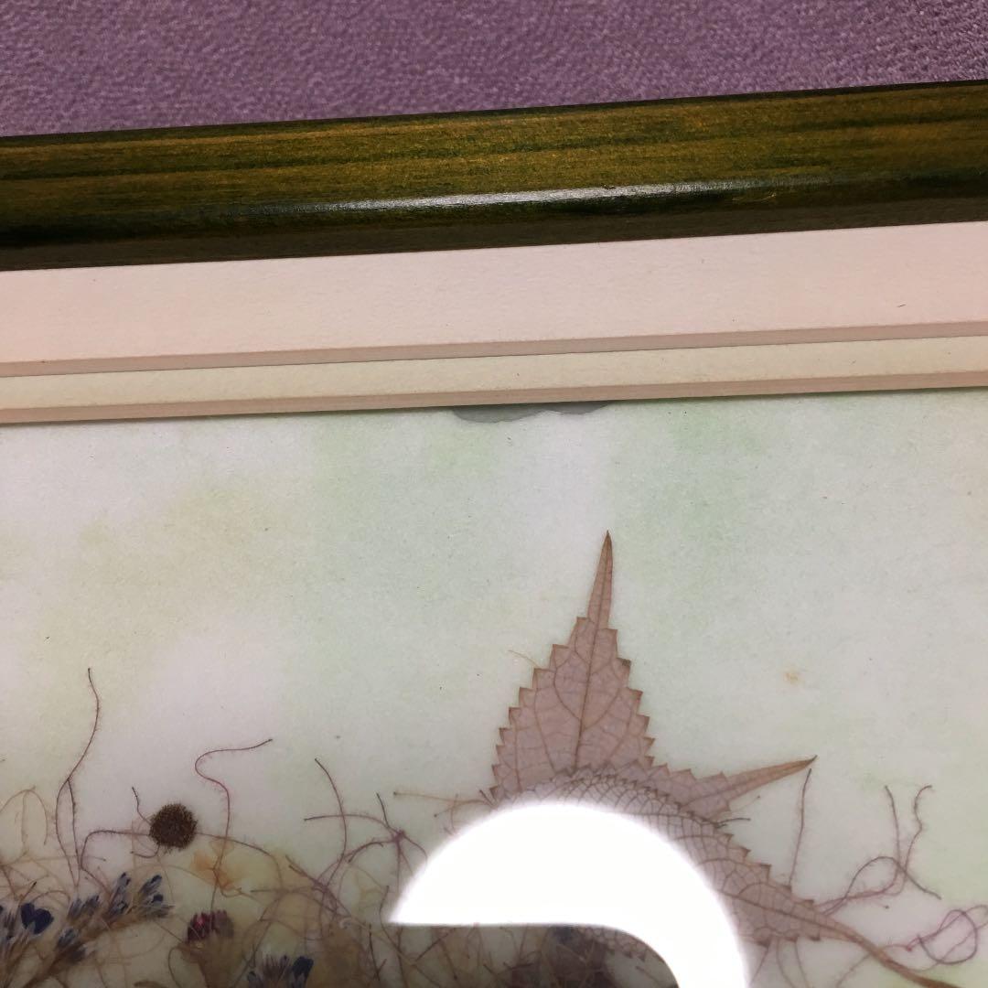 0472 押し花額 田中恵子 作