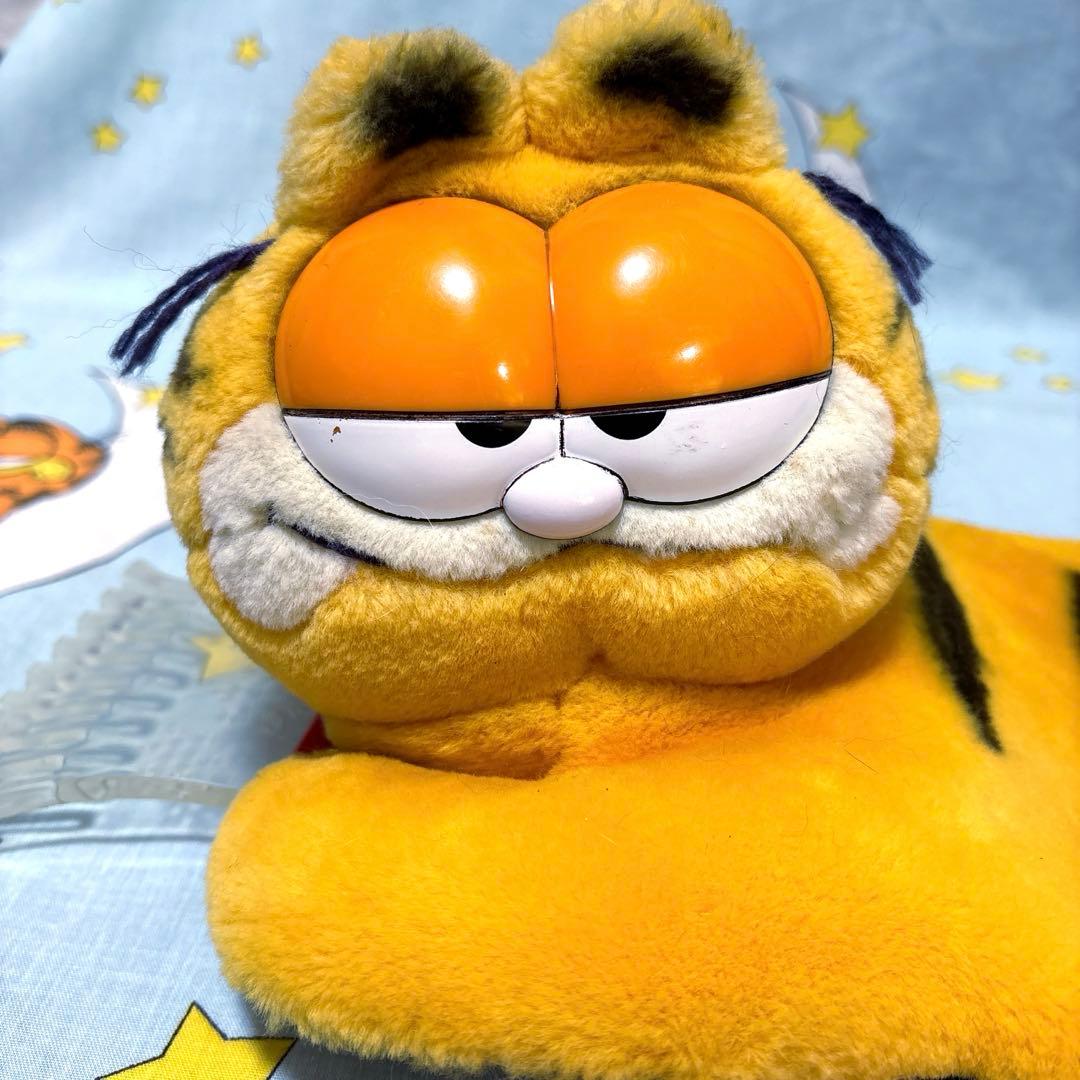 お外でも一緒♪ガーフィールド 雪かき パペット レア