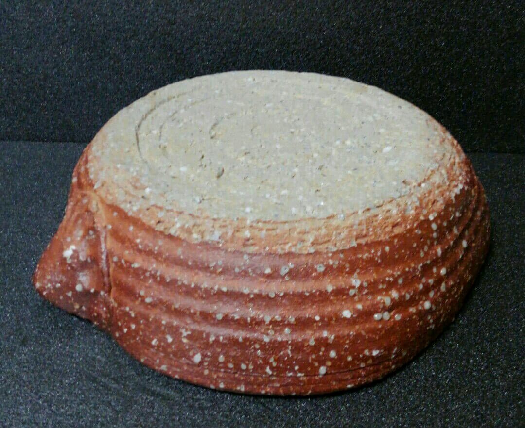 信楽焼　名工　高橋楽斎作　本人作　信楽　片口鉢　共箱　栞付　菓子器　茶道具　茶器