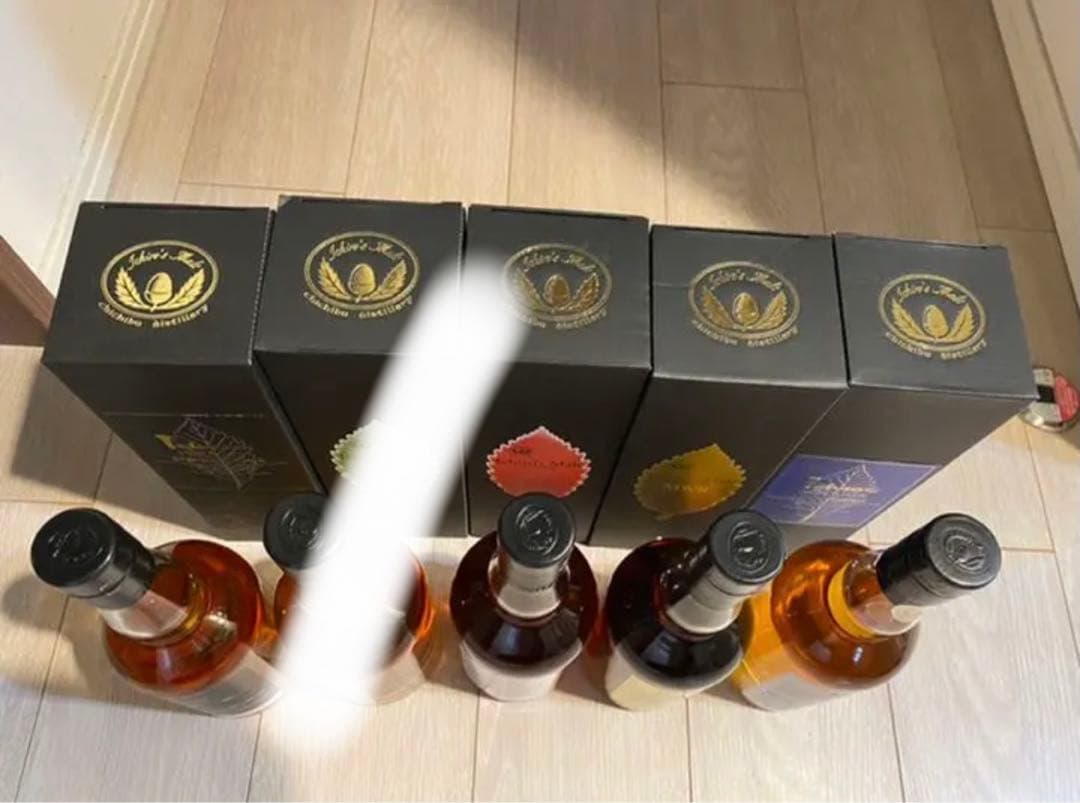 セール！！！4本セット　イチローズモルトリーフシリーズ