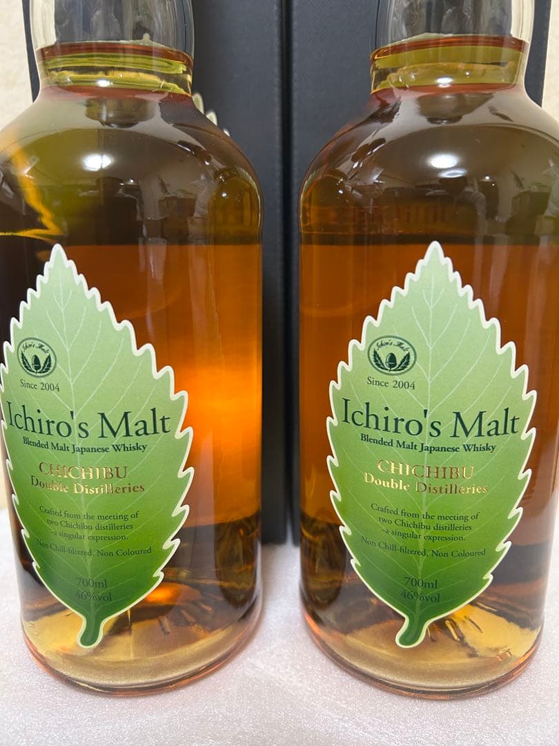 イチローズモルト・ダブルディスティラリーズ 46度 700ml两本