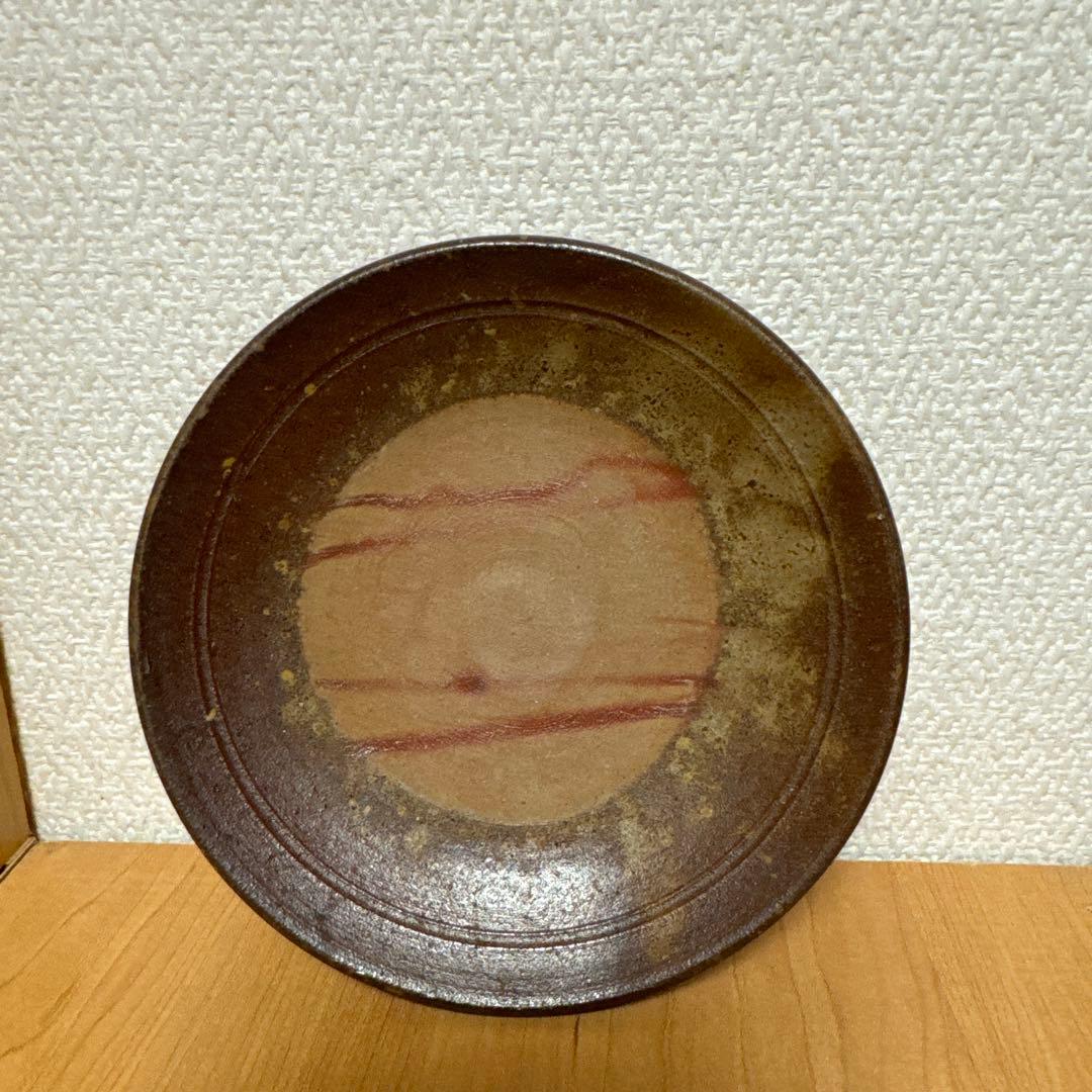 松笠靖彦　備前焼　コーヒーカップ＆ソーサー　5客セット