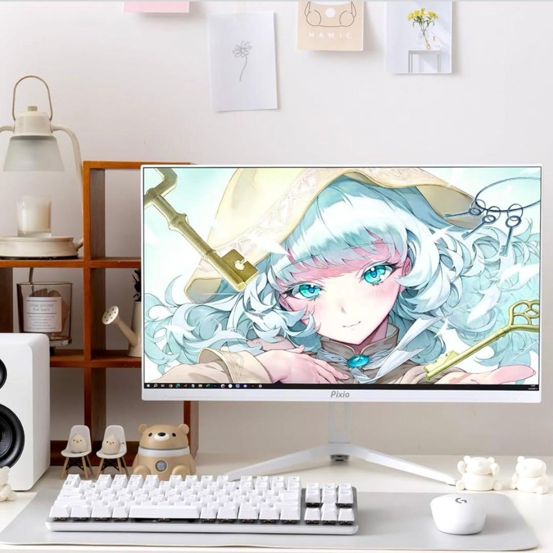 Pixio PX248 Wave White ゲーミングモニター 23.8インチ
